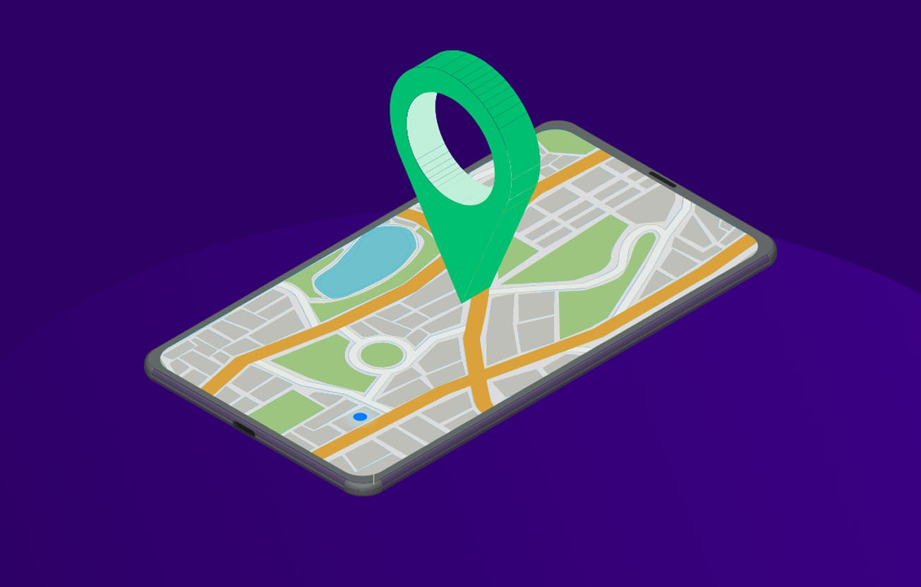 Hoger in Google maps