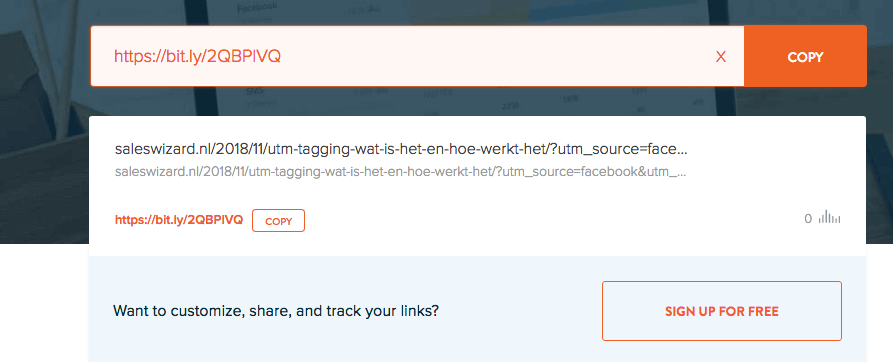 bitly tool