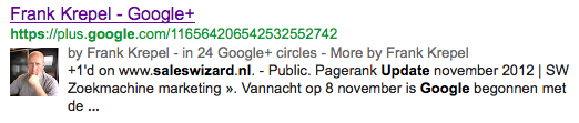 Google authorship