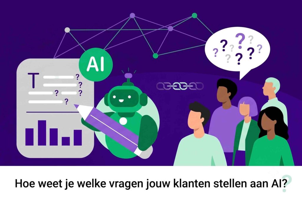 Hoe weet je welke vragen jouw klanten stellen aan AI?