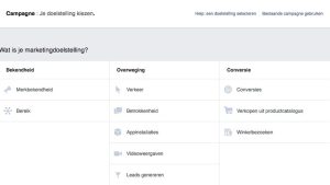 Succes met facebook door te adverterens