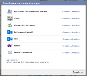 Content importeren