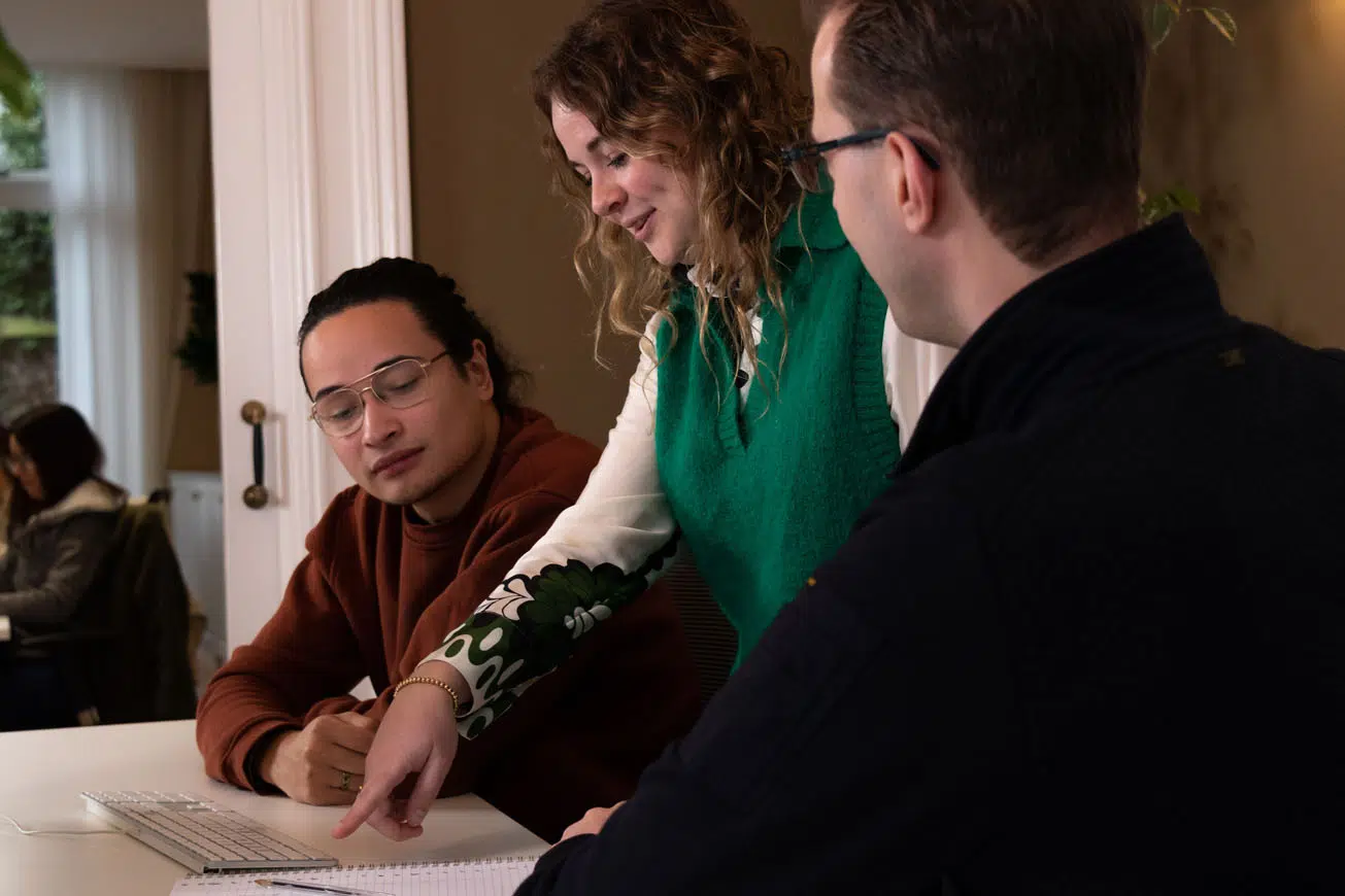 online marketeers in overleg
